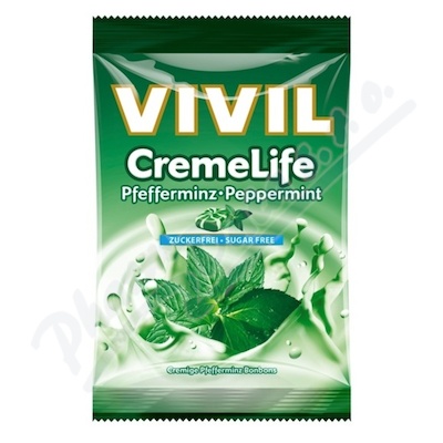 Vivil Creme life peprmint bez cukru 110g