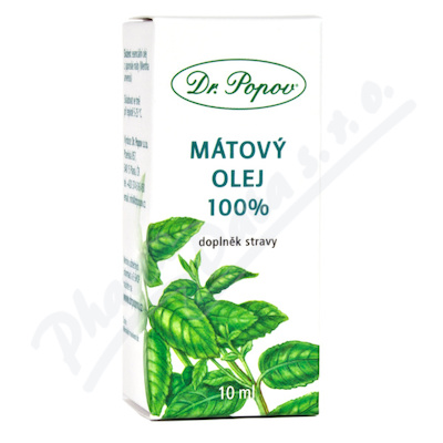 Dr.Popov Mátový olej 100% 10ml