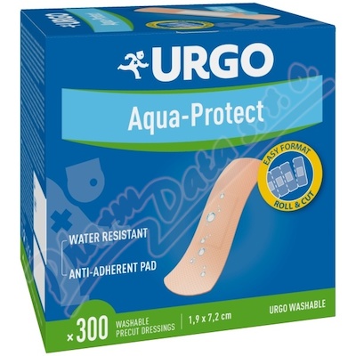 URGO AQUAPROTECT Omyvatelná náplast 19x72mm 300ks