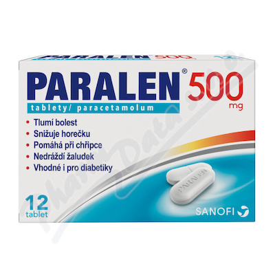 Paralen 500mg tbl.nob.12