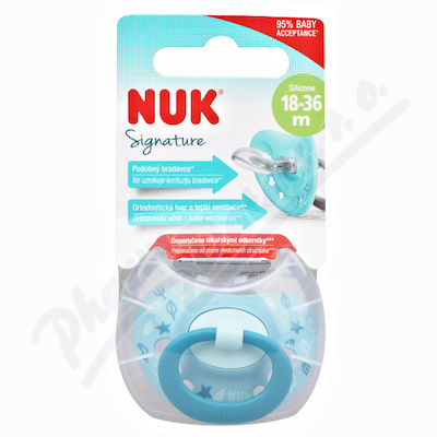 NUK Dudlík Signature 18-36m 1ks BOX 739693