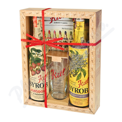 Kitl kazeta se skleničkou Jahoda+Bez 2x500ml