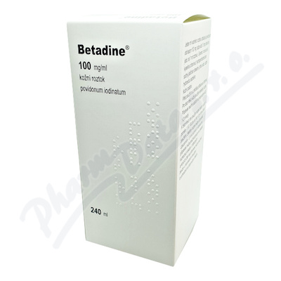 Betadine 100mg/ml drm.sol.240ml