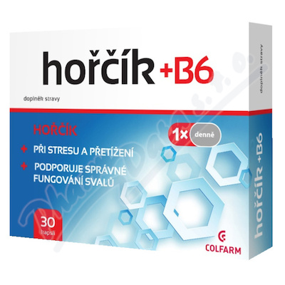COLFARM hořčík + B6 cps.30
