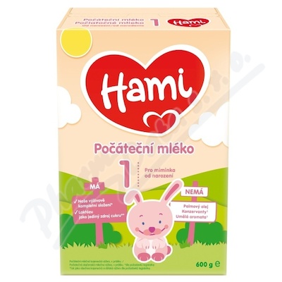 Hami 1 počáteční mléko 600g