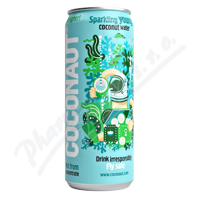 Coconaut Kokosová voda perlivá 320ml