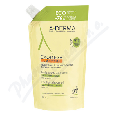 A-DERMA Exomega CONTROL Sprch.olej 500ml ECO náplň