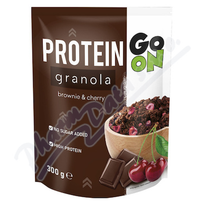 GO ON Proteinová granola brownie a cherry 300g