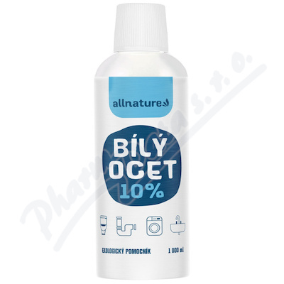 Allnature Bílý ocet 10% 1000ml