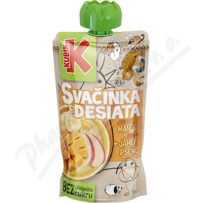 KUBÍK Svačinka jablko-mango-banán-jáhly 100g