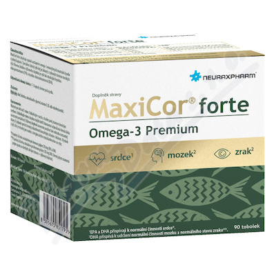 MaxiCor Forte Omega-3 Premium tbl.90