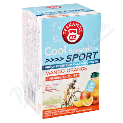 TEEKANNE CoolSensations Sport mango/pomer 18x2.5g
