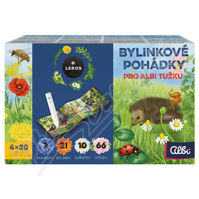 LEROS Bylink.pohádky pro Albi tužku 4x20 ovoc.čajů