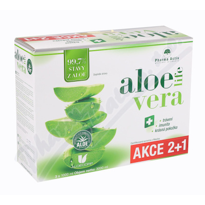 AloeVeraLife 3x1000ml + LIPOSOMAL vit.C 15 sáčků