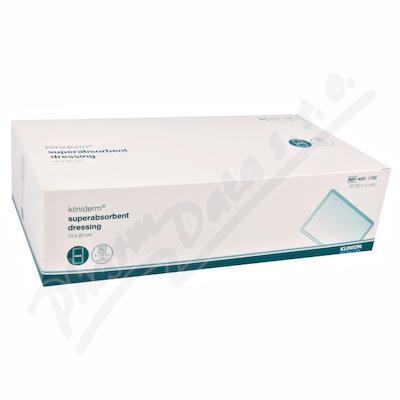 Superabsorpční obvaz Kliniderm 10x20cm 50ks