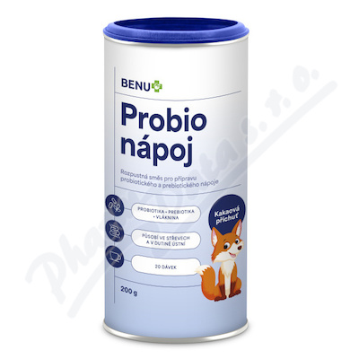 BENU Probio nápoj kakaová příchuť 200g