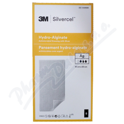Silvercel antimikrob.krytí se stříbrem 10x20 5ks