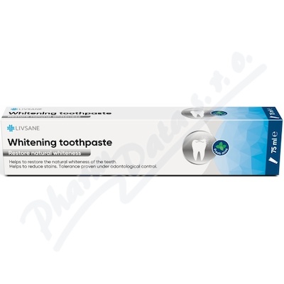 LIVSANE Whitening zubní pasta 75ml
