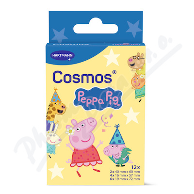 Cosmos dětská náplast Peppa pig 12ks