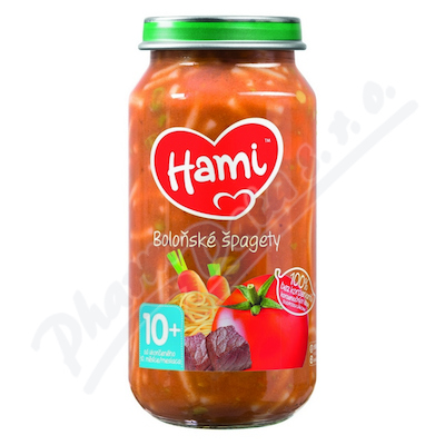 Hami příkrm boloňské špagety 250g 10M