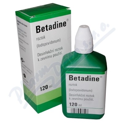 Betadine liq.1x120ml (H) zelený