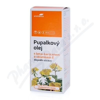 AROMATICA Pupalkový olej s betakarot.a vit.E 100ml