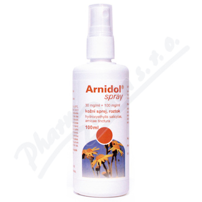 Arnidol spray 30+100mg/ml drm.spr.sol.100ml