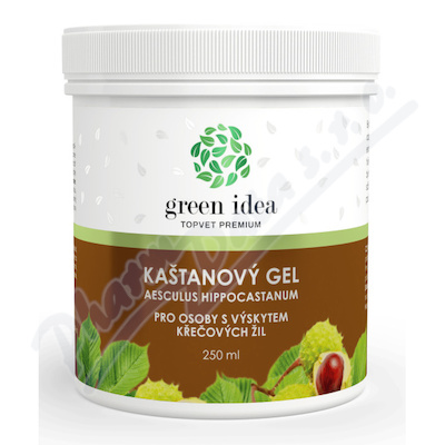 Green idea Kaštanový gel 250ml