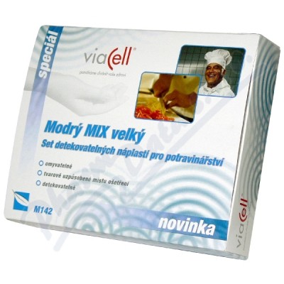 Viacell M142 modrý MIX velký 120ks