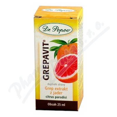 Dr.Popov Kapky Grepavit grep extrakt z jader 25ml