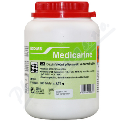 Medicarine dezinfekční přípravek tbl.300