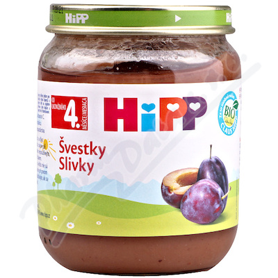 HiPP Švestky BIO 4m 125g