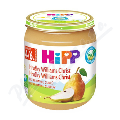 HiPP Hrušky Williams Christ BIO 4/6m 125g