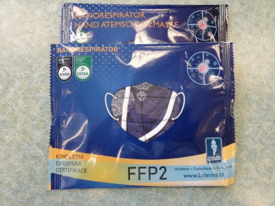 Respirátor FFP2 BALERINA