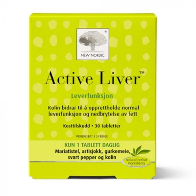 NEW NORDIC Active Liver™ Podpora fce jater 30 tbl.