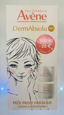 AVENE X-MASS DERMABSOLU DENNÍ KR.40ml+NOČ.BALZ. 40