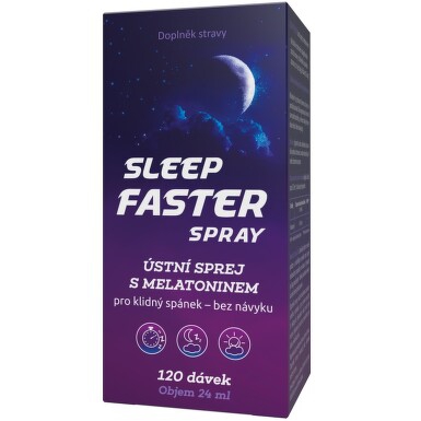 SLEEP FASTER SPRAY 120 DÁVEK