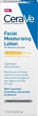 CERAVE HYDRATAČNÍ PÉČE O PLEŤ SPF 50 52ML