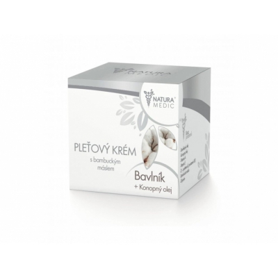 Natura Medic Pleťový krém Bavlník 150ml