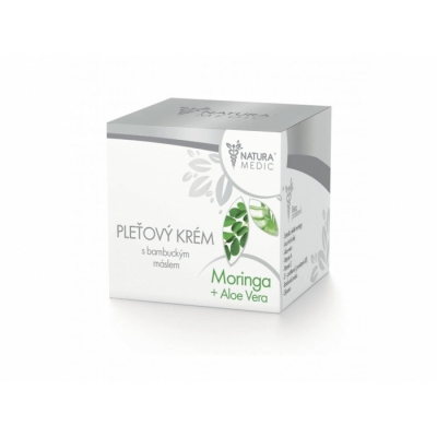 Natura Medic Pleťový krém Moringa +Aloe vera 150ml