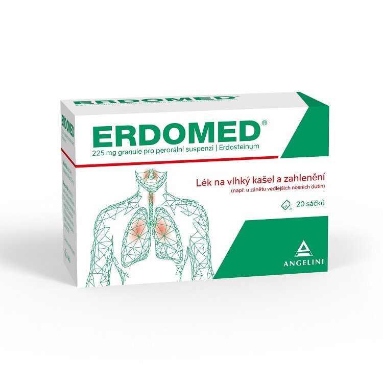 ERDOMED 225MG GRANULE PRO PERORÁLNÍ SUSPENZI