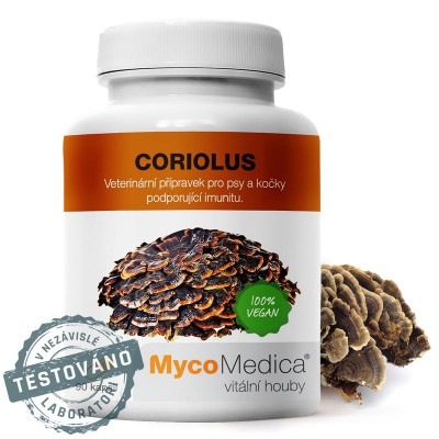 MYCOMEDICA CORIOLUS PRO KOČKY A PSY CPS.90