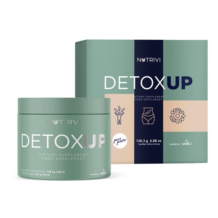 NUTRIVI DETOX UP 138,3G DETOX. A ČISTÍCÍ KOKTEJL