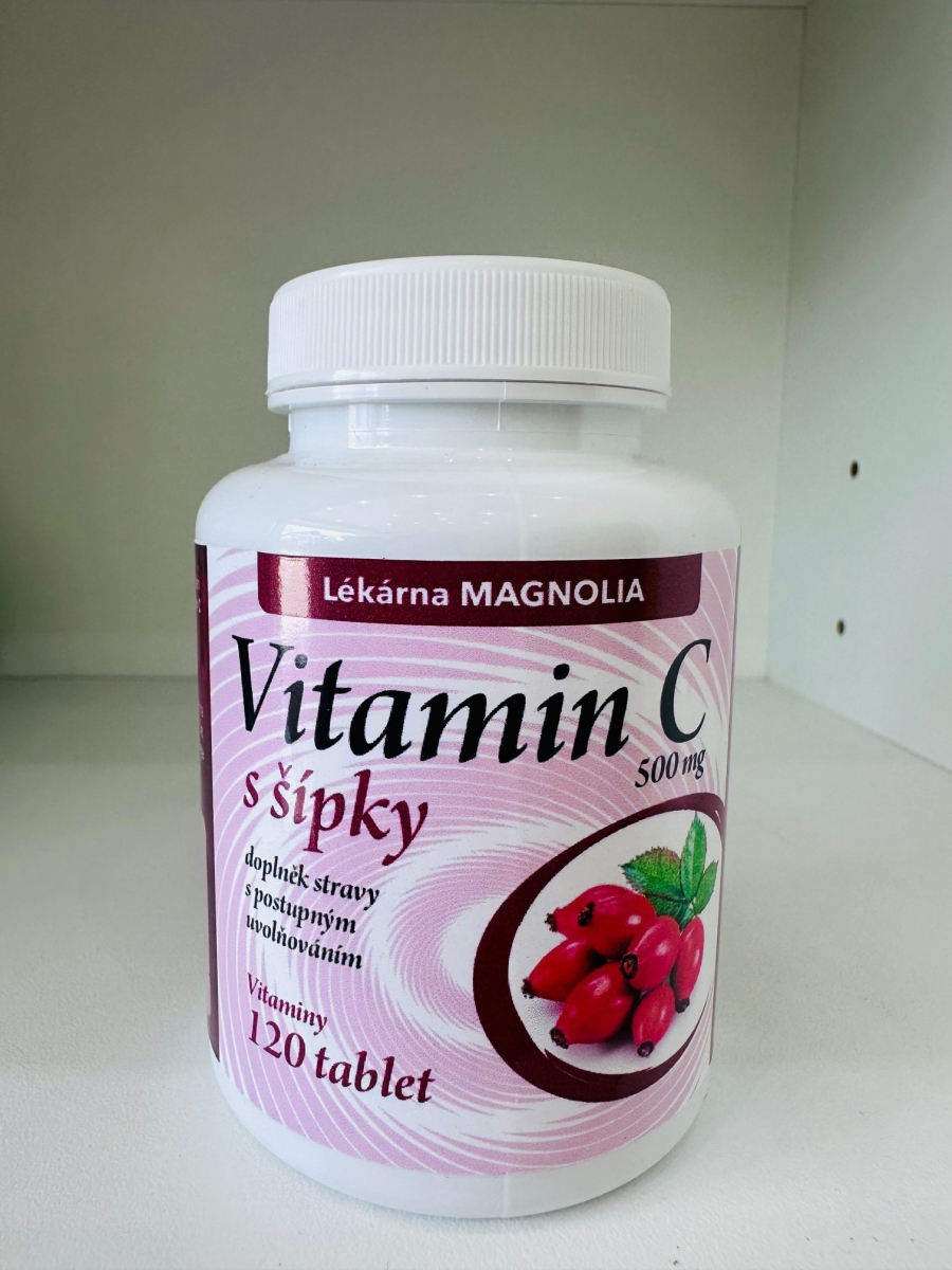 Lékárna Magnolia VITAMÍN C 500 mg 120 tablet
