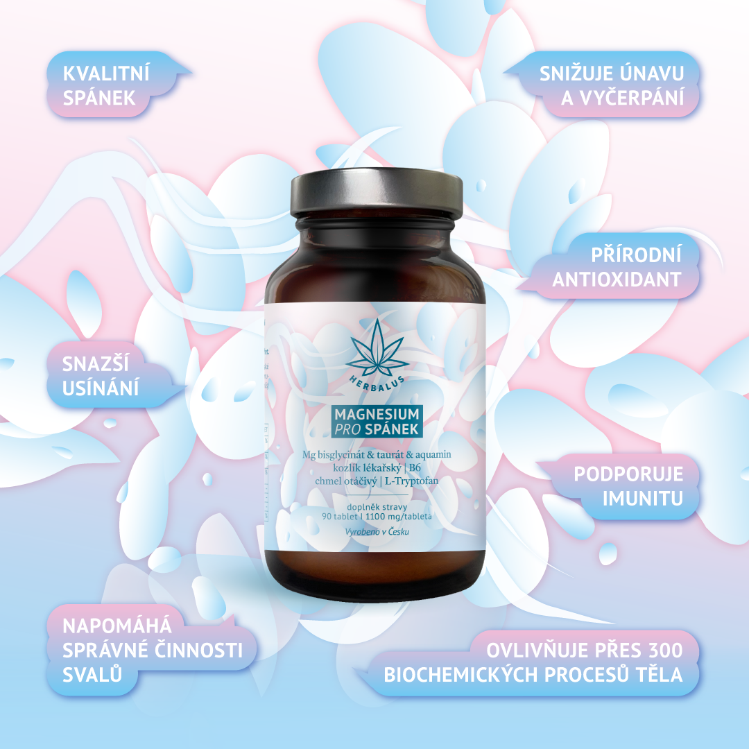 HERBALUS MAGNESIUM - PRO SPÁNEK