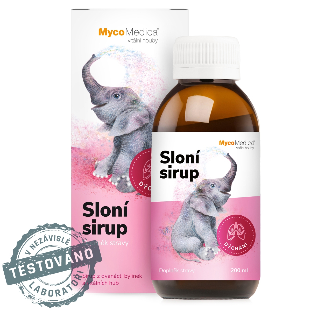 MYCOMEDICA SLONÍ SIRUP 200ML