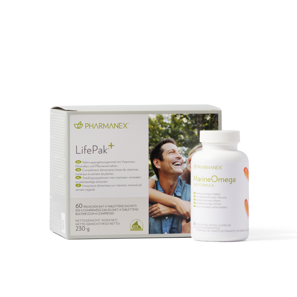 NU SKIN LifePak 230 g+ZDARMA MarineOmega 60cps 90