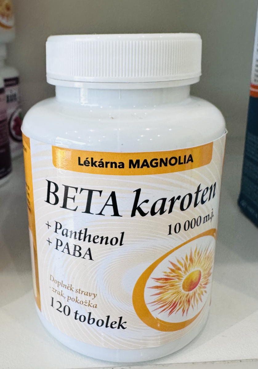 Lékárna Magnolia BETA karoten 10 000 m.j.
