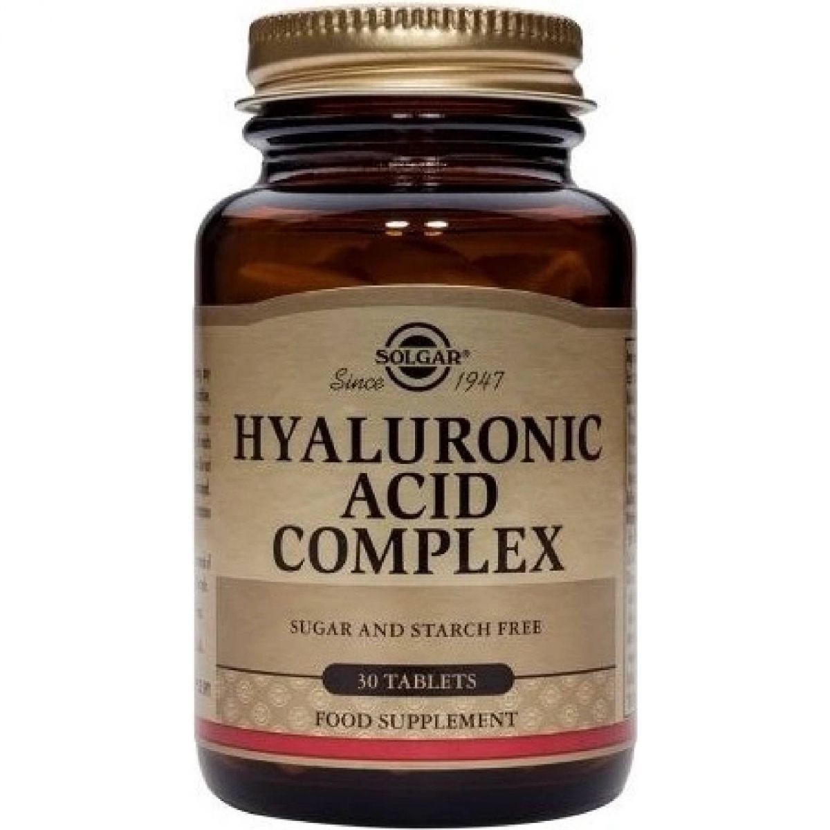 Solgar Kyselina Hyalurunová 30 tablet