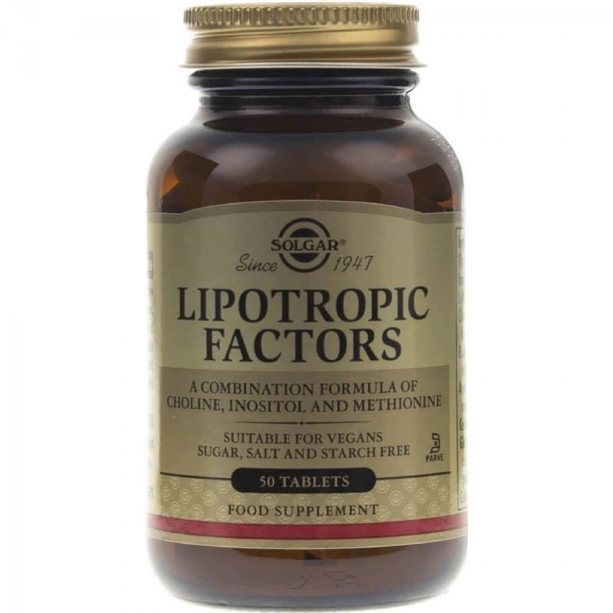 Solgar Lipotropní Faktory 50 tablet